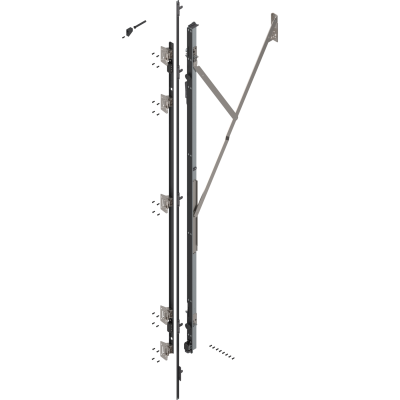 REVEGO uno, Soporte de la bisagra (Juego), con TIP-ON para Altura del pocket, derecha