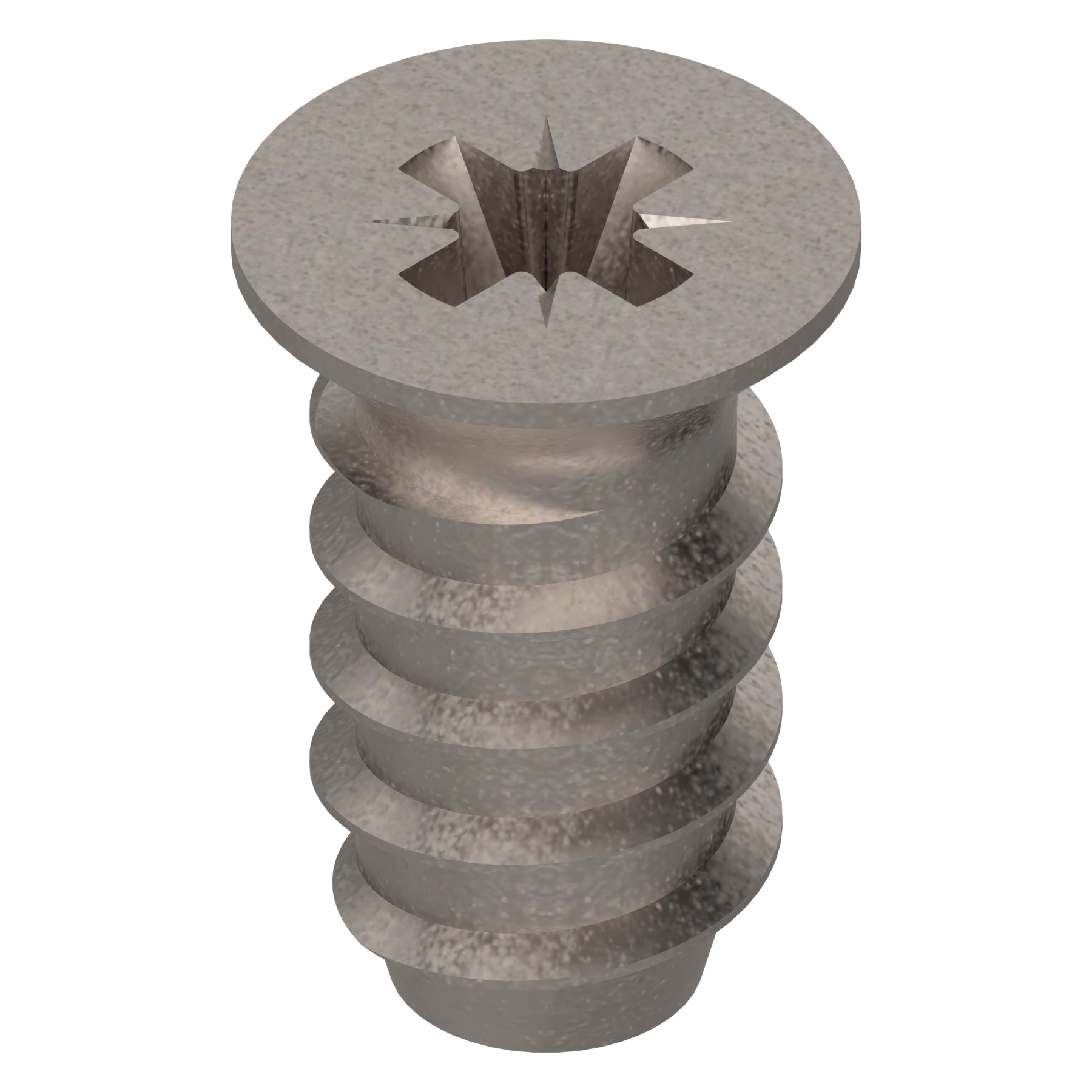 Tornillo Euro, Ø 6 mm largo 11.5 mm, sin punta.